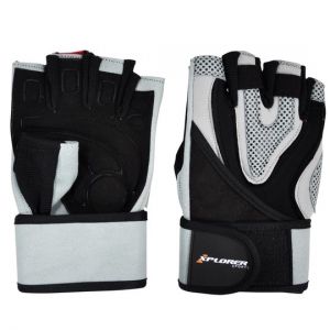XPLORER fitnes rukavice (sivo-crne), 06642