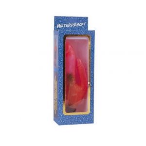 WATERPROOF vibrator za analno-vaginalni odnos, 520093