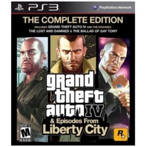 PS3 GTA IV The Complete Edition - Grand Theft Auto 4 & Episodes From Liberty City