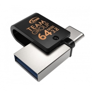 TeamGroup 64GB M181 USB 3.1 + Type C BLACK TM181364GB01