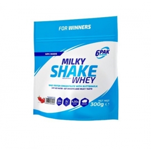 6PAK milky shake whey (300g)