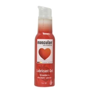 Masculan lubrikant jagoda na bazi vode (75ml), MASCULAN02