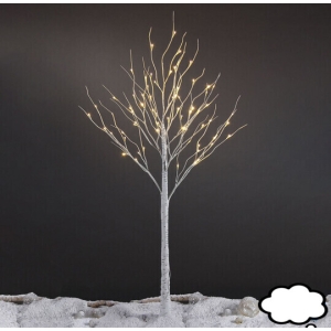 Svetleće drvo sa belim granama, 183cm, 52-514