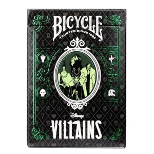 Bicycle Disney Villains green karte, 1472-01