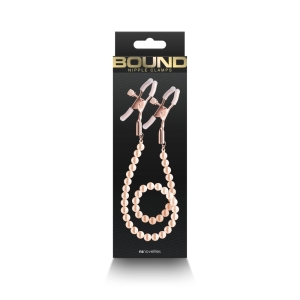 Bound - Nipple Clamps - DC1 - Rose Gold, NSTOYS1082 / 0767