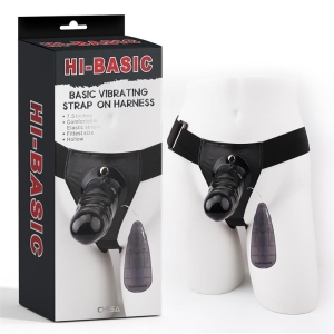 Vibrating Strap-on Harness black, CN134030302 / 1177