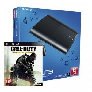 SONY konzola playstation 3 (12GB) + PS3 Call of Duty Advanced Wafare