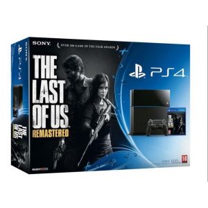 SONY konzola playstation 4 (500GB) + PS4 The Last Of Us Remastered