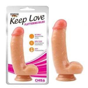 Chisa Novelties fluttering penis dildo sa testisima, CHISA00144