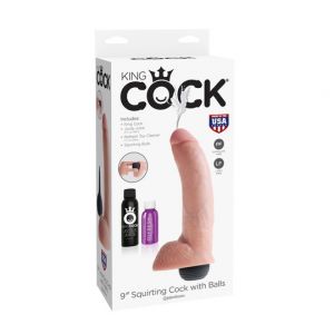 Pipedream king cock realistični dildo sa ejakulacijom, PIPE560321