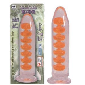 NMC elite ride orange dildo, 310112