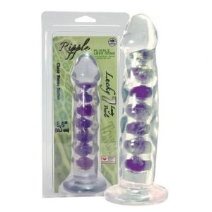 NMC clear lila dildo, 310096