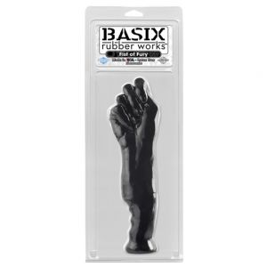 Pipedream basix fist crni dildo u obliku šake, PIPE430123
