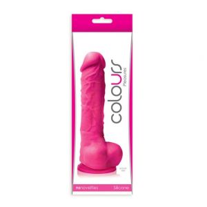 NS Novelties colours pleasures pink dildo, NSTOYS0076