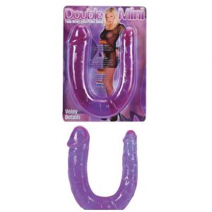 Seven Creations double mini lila dildo za dvostruku stimulaciju, SEVCR00301