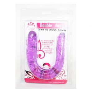 D Kft dupli dildo lila boje, D0110