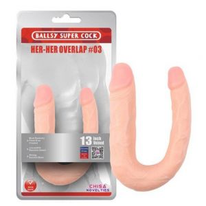 Chisa Novelties dvostruki silikonski dildo, CHISA00159