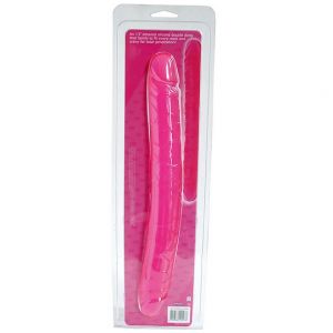 Seven Creations dupli silikonski dildo roze boje, SEVCR00572