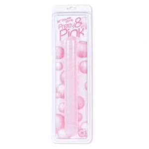 Doc Johnson pretty pink dvostruki silikonski dildo, DOCJ000213