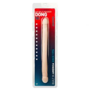 Doc Johnson double dong dupli realistični silikonski dildo, DOCJ000052