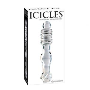 Pipedream icicles - stakleni dildo, PIPE291100