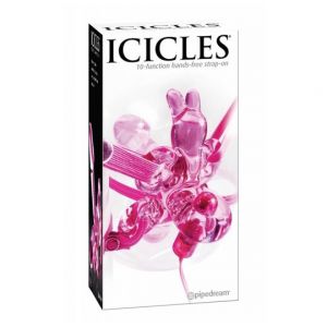 Pipedream icicles no 34 staklene gaćice masažer sa više vibracija, PIPE293400