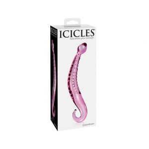 Pipedream icicles no 52 luksuzni dildo od stakla, PIPE295200