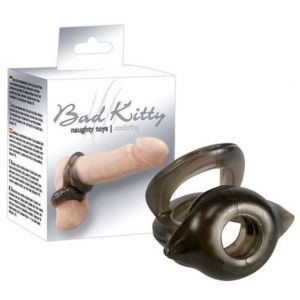 Bad Kitty silikonski prsten za penis i testise, BADKIT0067