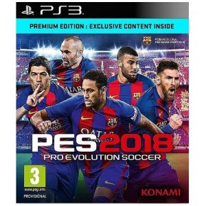 PS3 Pro Evolution Soccer 2018 - PES 2018