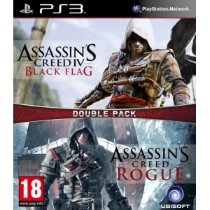 PS3 Assassin's Creed Double Pack - Black Flag + Rogue