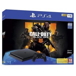 Konzola Playstation 4 1TB Black Slim + Call Of Duty Black Ops 4 Playstation 4