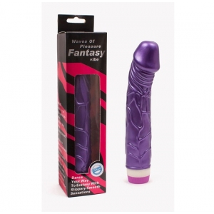 Waves of pleasure lila silikonski vibrator, D0531