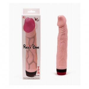 Rockin dong vibrator u bež boji, DEBRA00538