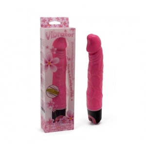 Doc Johnson roze silikonski vibrator, D0347