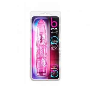 B Yours roze silikonski vibrator, BLUSH00596