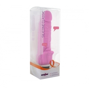 Seven creations silikonski vibrator u roze boji, SEVCR01404