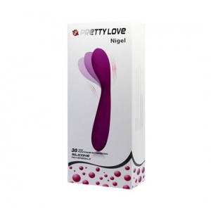 Pretty love ljubičasti silikonski vibrator, D00978