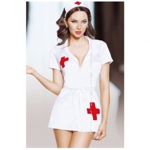 Softline svileni kostim medicinske sestre, SLC0145426