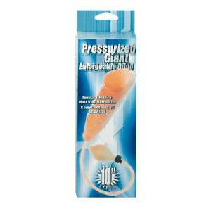 Pump presurized XL dildo