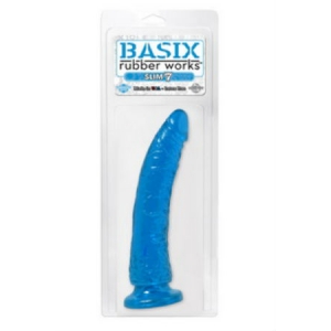 RM Basix slim 7 blue dildo