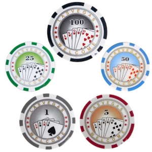 Royal flush poker čipovi, 0428-2