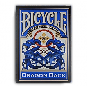 Bicycle dragon blue karte, 0126-2