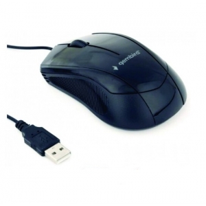 Gembird MUS-3B-02 optički miš 1000Dpi 3-button black 105mm USB (184)