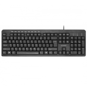 Gembird KB-UM-106 multimedijalna tastatura US layout black USB (345)