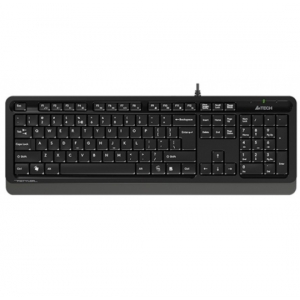 A4 Tech A4-FK10 GREY Fstyler sleek multimedia comfort tastatura, FN funkcije, vodootporna YU-LAYOUT, USB