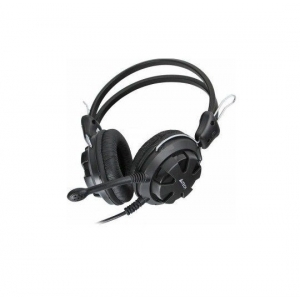 A4 Tech A4-HS-28-1 gejmerske slušalice sa mikrofonom, 40mm/32ohm, black, 2x3.5mm