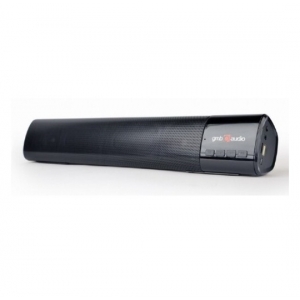 Gembird SPK-BT-BAR400-01 bluetooth speaker soundbar 2x5W FM, USB, SD, AUX, mikrofon, black