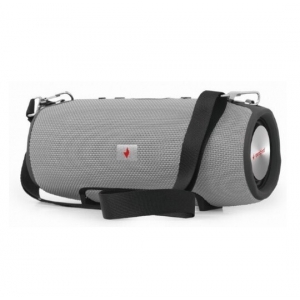 Gembird SPK-BT-06-GR portable bluetooth speaker 2x5W USB, SD with powerbank function, grey FO