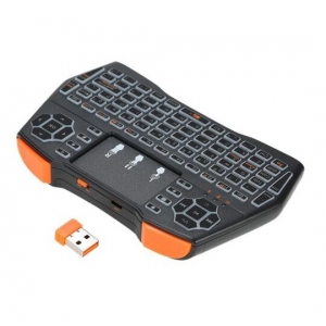Gembird GMB-I8 plus 2.4GHz wireless gaming mini keyboard with backlight and touch, punjiva baterija BL-5C