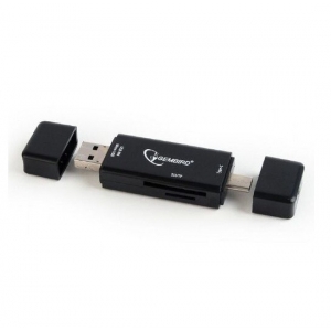 Gembird UHB-CR3IN1-01 multi-USB čitač kartica za mobilne telefone (USB, Micro USB, Type-c)